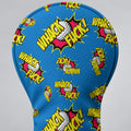 Whack Fck Comic Golf Ball Pattern Golf Head Cover, Novelty Golf Headcover, Golf Gift