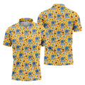 Lionsgiving Thanksgiving Golf Shirt, Golf Shirts For Men, Mens Holiday Golf Shirts