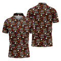 Cowboysgiving Thanksgiving Golf Shirt, Golf Shirts For Men, Funny Mens Golf Shirts