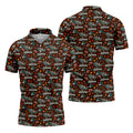 Eaglesgiving Thanksgiving Golf Shirt, Golf Shirts For Men, Funny Mens Golf Shirts