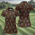 Eaglesgiving Thanksgiving Golf Shirt, Womens Golf Apparel, Golf Shirts For Women
