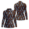 Lionsgiving Thanksgiving Golf Shirt, Golf Shirts For Women, Womens Golf Clothing