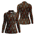 Eaglesgiving Thanksgiving Golf Shirt, Womens Golf Apparel, Golf Shirts For Women