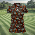 Eaglesgiving Thanksgiving Golf Shirt, Womens Golf Apparel, Golf Shirts For Women