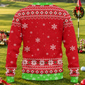 Custom Name Merry Titmas Ugly Christmas Sweater, Christmas Golf Gift, Christmas Gifts