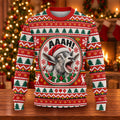 Funny Screaming Goat Ugly Christmas Sweater, Christmas Gifts, Funny Holiday Sweater