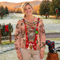 Santa Suspenders Tattoo Ugly Christmas Sweater, Golf Lover Gifts, Christmas Gifts
