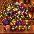 Multicolor Sparkling Lights Ugly Christmas Sweater, Golf Lover Gifts, Funny Xmas Gift