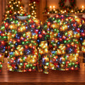 Golden Sparkling Lights Ugly Christmas Sweater, Christmas Golf Gift, Golf Lover Gifts