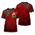 Christmas Tee The Season Santa Golf Shirt, Mens Golf Apparel, Golf Gifts For Men