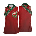 Christmas Tee The Season Santa Golf Shirt, Ladies Golf Shirts, Womens Golf Clothing