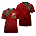 Christmas Tee The Season Santa Golf Shirt, Ladies Golf Shirts, Womens Golf Clothing