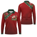 Christmas Tee The Season Santa Golf Shirt, Mens Golf Apparel, Golf Gifts For Men