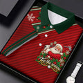 Christmas Tee The Season Santa Golf Shirt, Mens Golf Apparel, Golf Gifts For Men