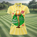 Christmas Leg Lamp Major Award Golf Shirt, Womens Golf Tops, Ladies Golf Apparel