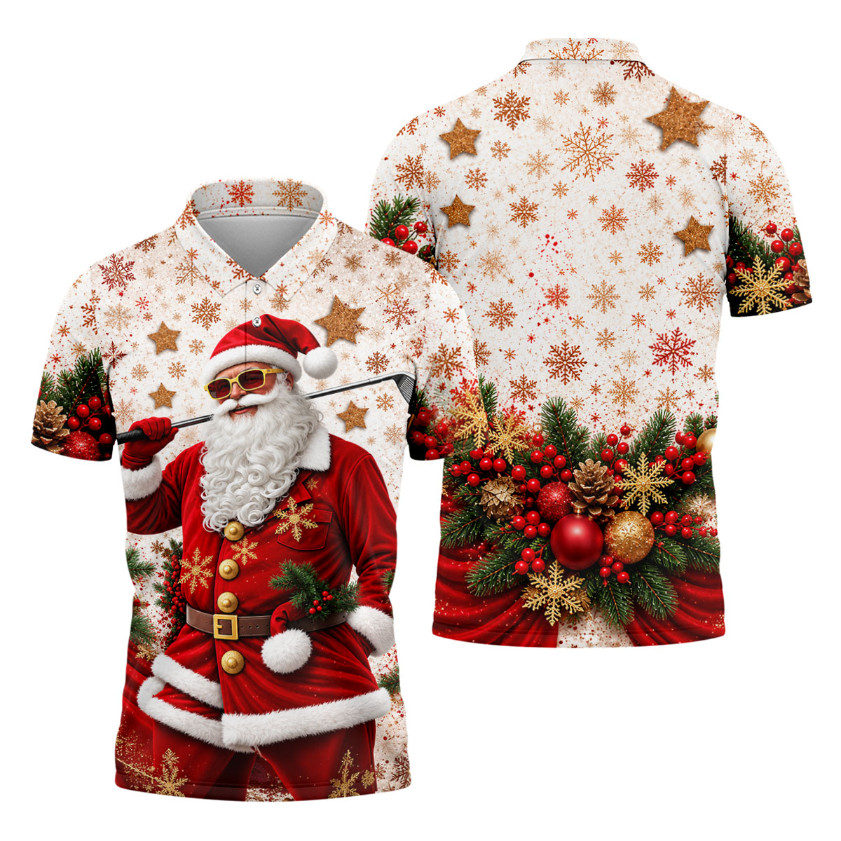 Christmas Golf Apparel - Men - View 9