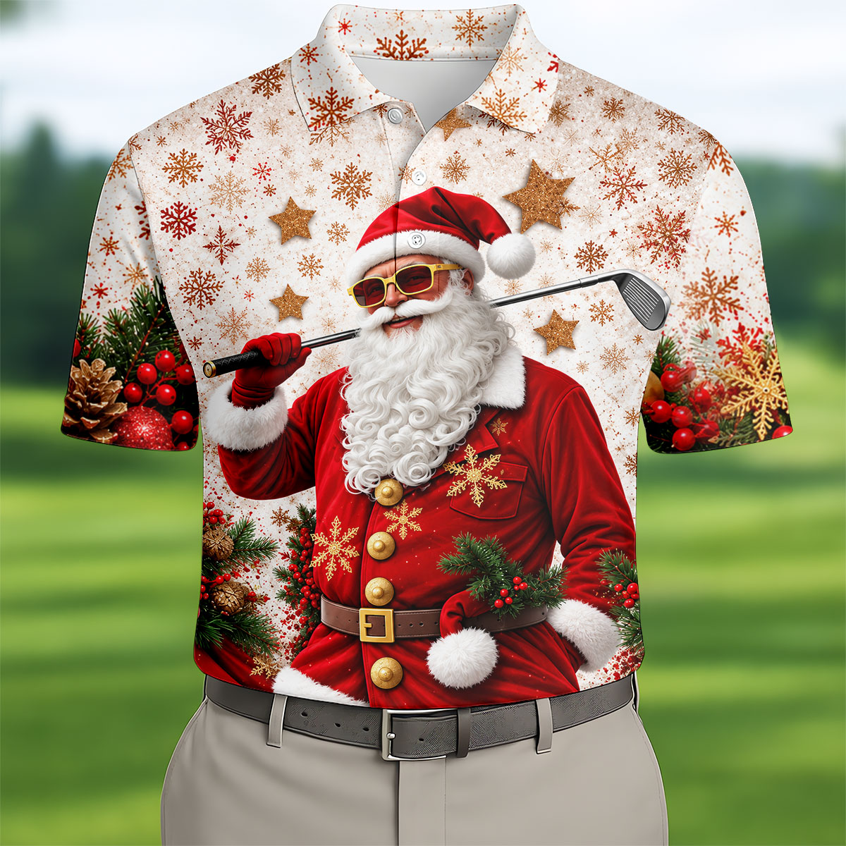 Christmas Golf Apparel - Men - View 1