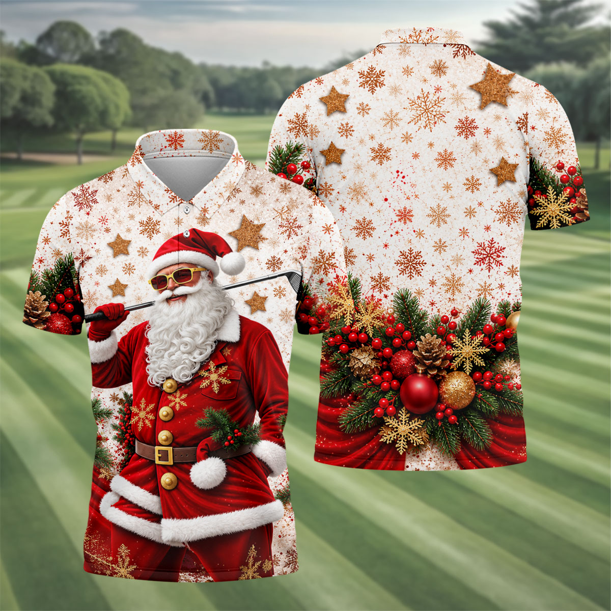 Christmas Golf Apparel - Men - View 4