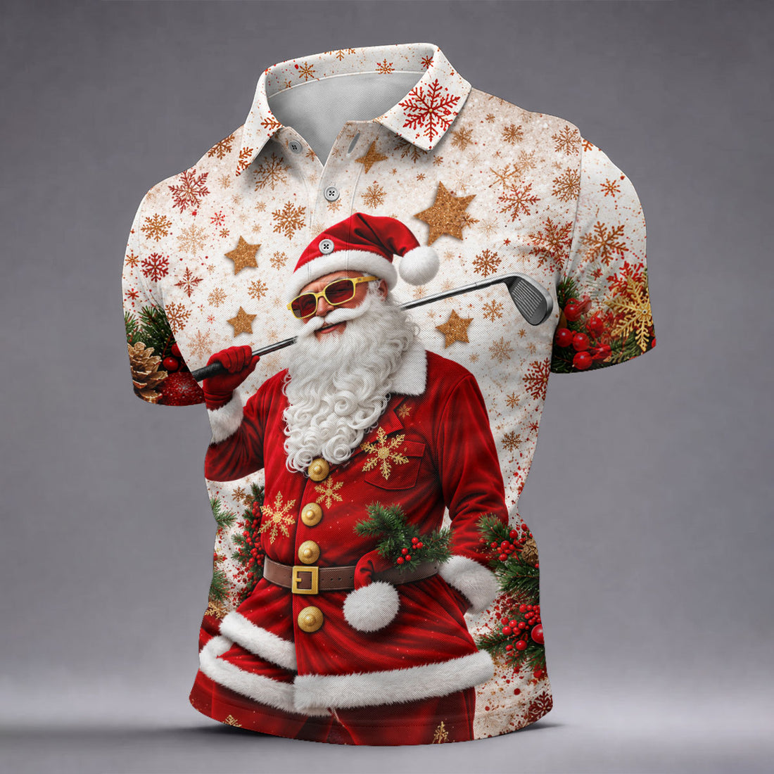 Christmas Golf Apparel - Men - View 1