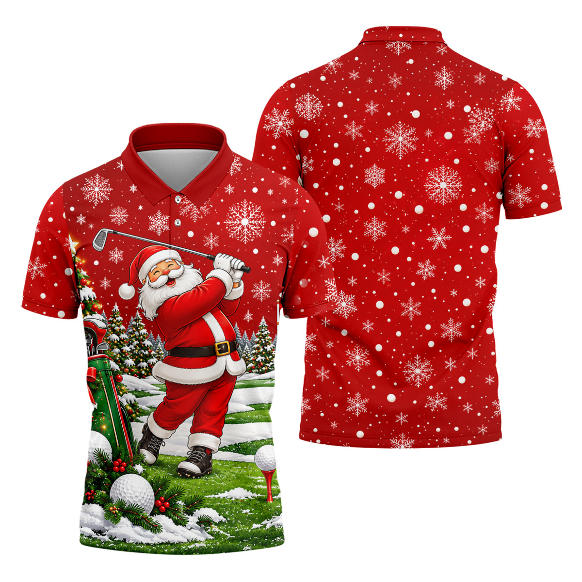 Christmas Golf Apparel - Men - View 9