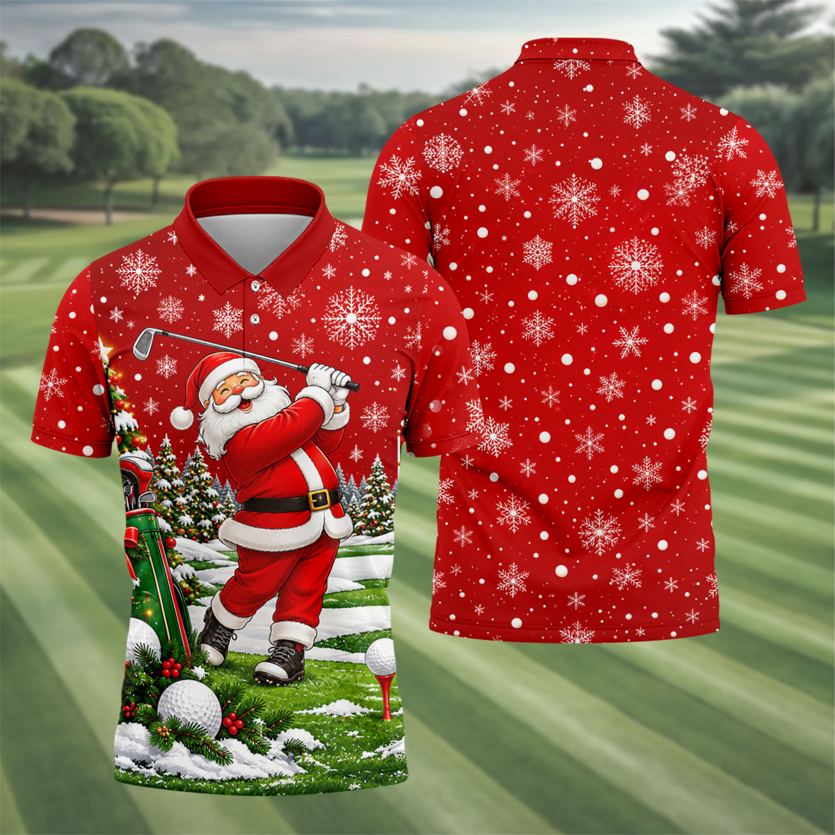 Christmas Golf Apparel - Men - View 4