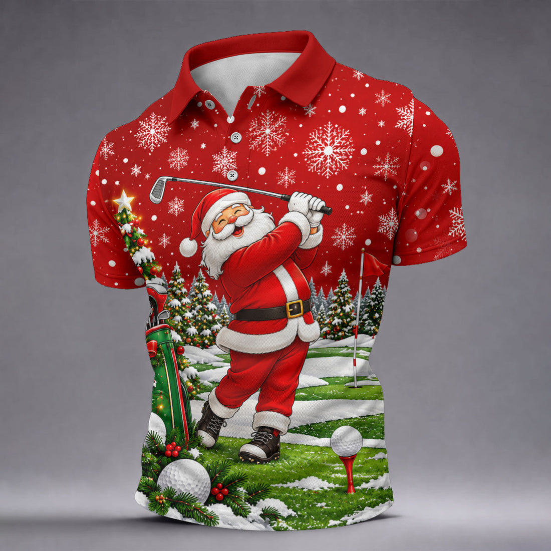 Christmas Golf Apparel - Men - View 1