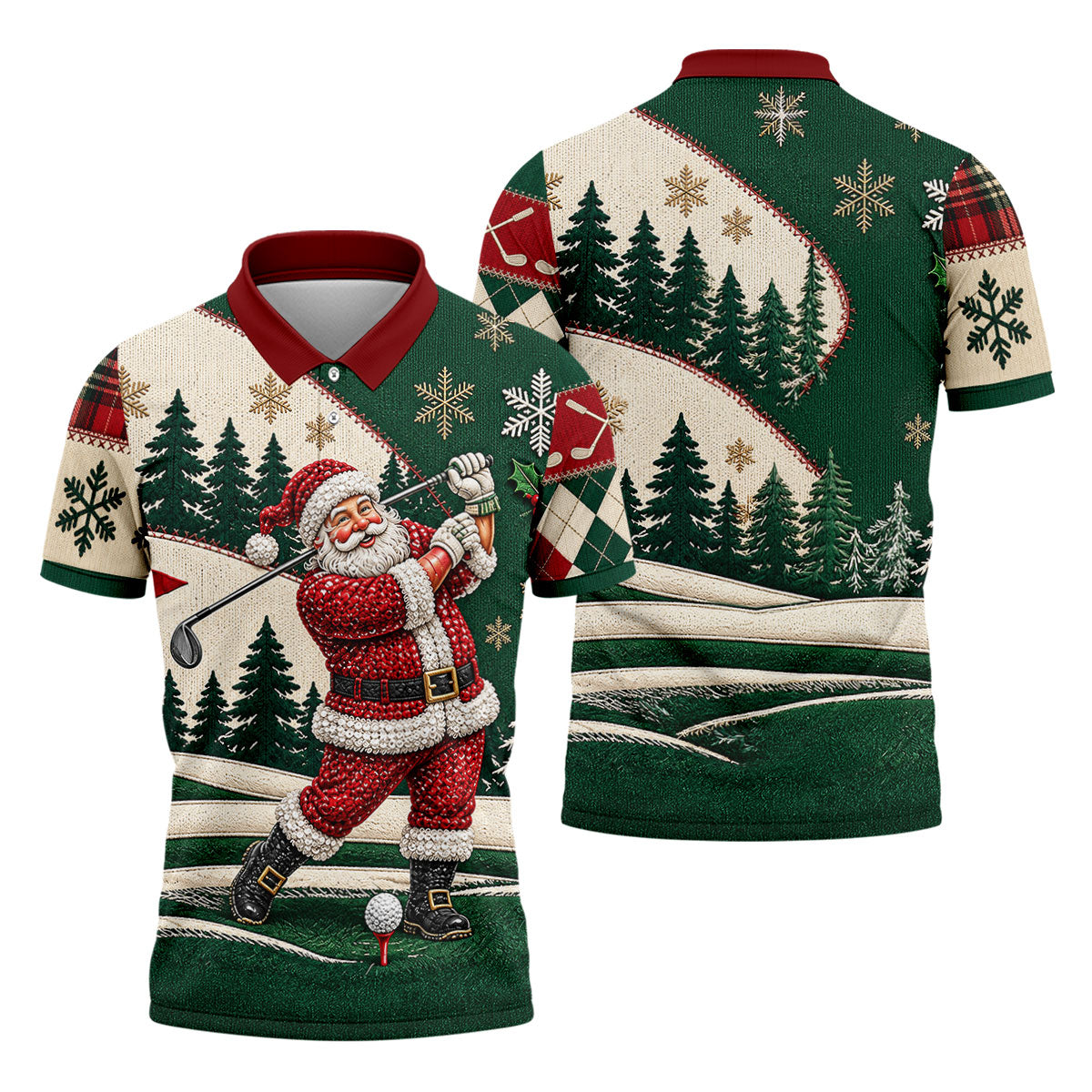 Christmas Golf Apparel - Men - View 9