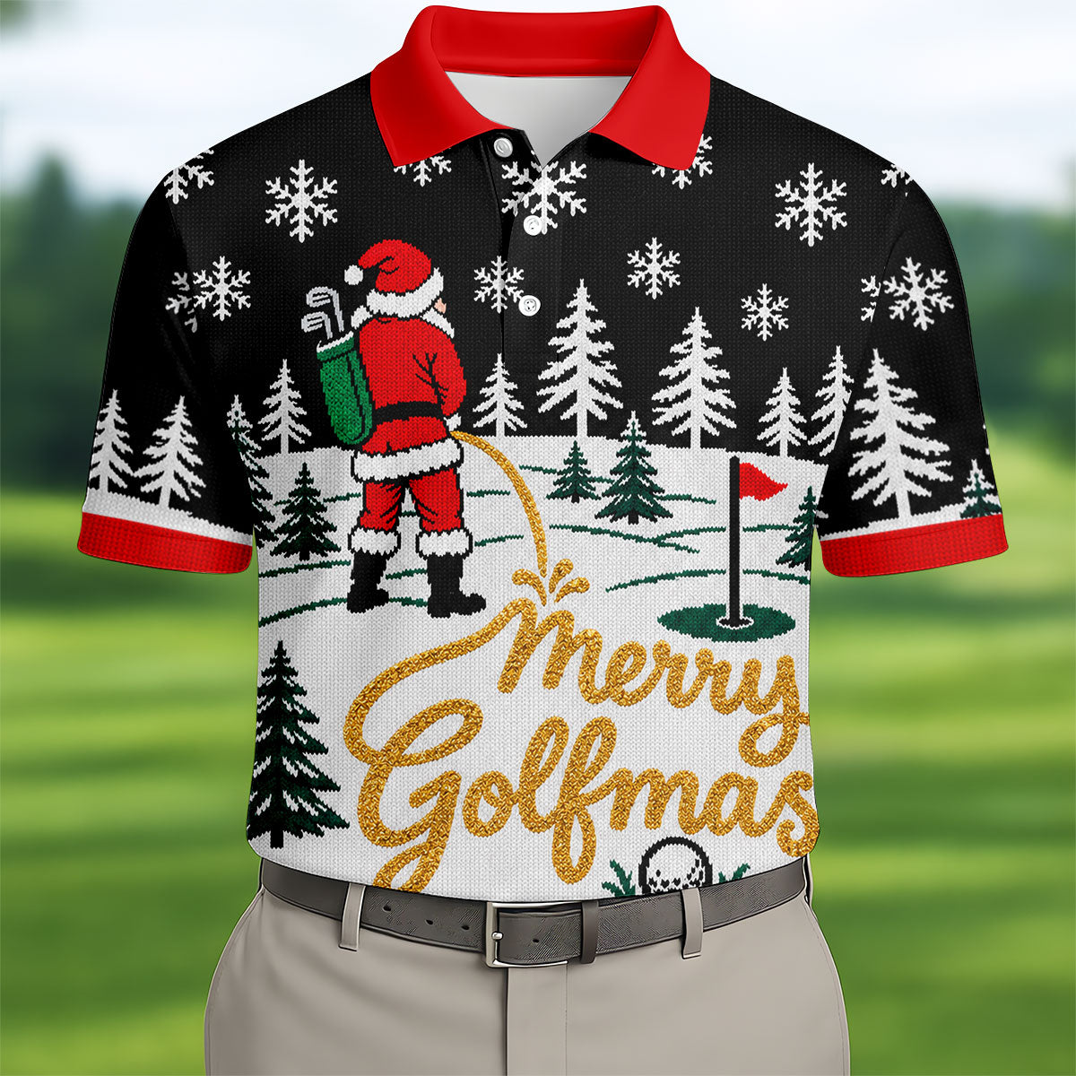 Christmas Golf Apparel - Men - View 1