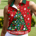 Oh Christmas Tee Golf Tree Golf Shirt, Golf Shirts For Women, Golf Gifts For Women