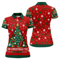 Oh Christmas Tee Golf Tree Golf Shirt, Golf Shirts For Women, Golf Gifts For Women
