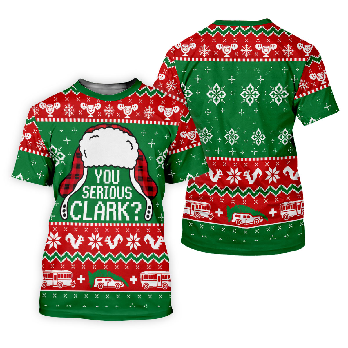 Christmas You Serious Clark Golf Shirt, Womens Golf Apparel, Womens Golf Clothing