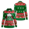 Christmas You Serious Clark Golf Shirt, Womens Golf Apparel, Womens Golf Clothing