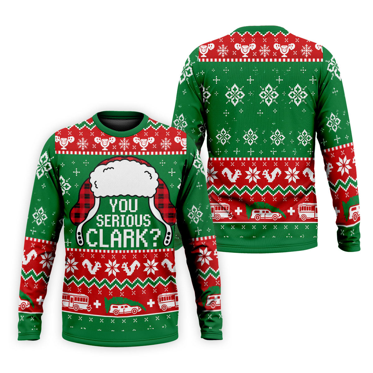 Christmas You Serious Clark Golf Shirt, Golf Shirts For Men, Funny Mens Golf Shirts