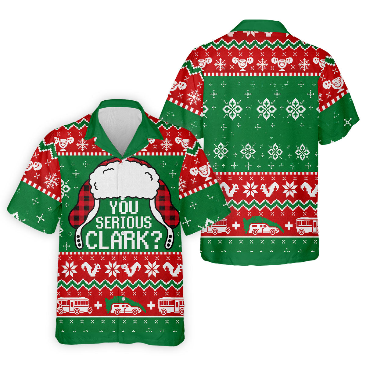 Christmas You Serious Clark Golf Shirt, Golf Shirts For Men, Funny Mens Golf Shirts