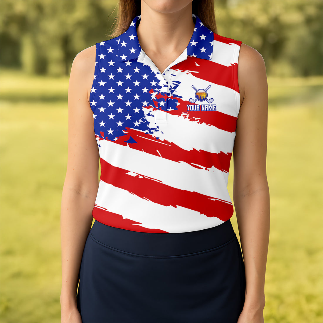 My Drinking Team Has A Golfing Problem Patriotic Golf Shirts, Funny Golf Shirts Women, Ladies Golf Polos