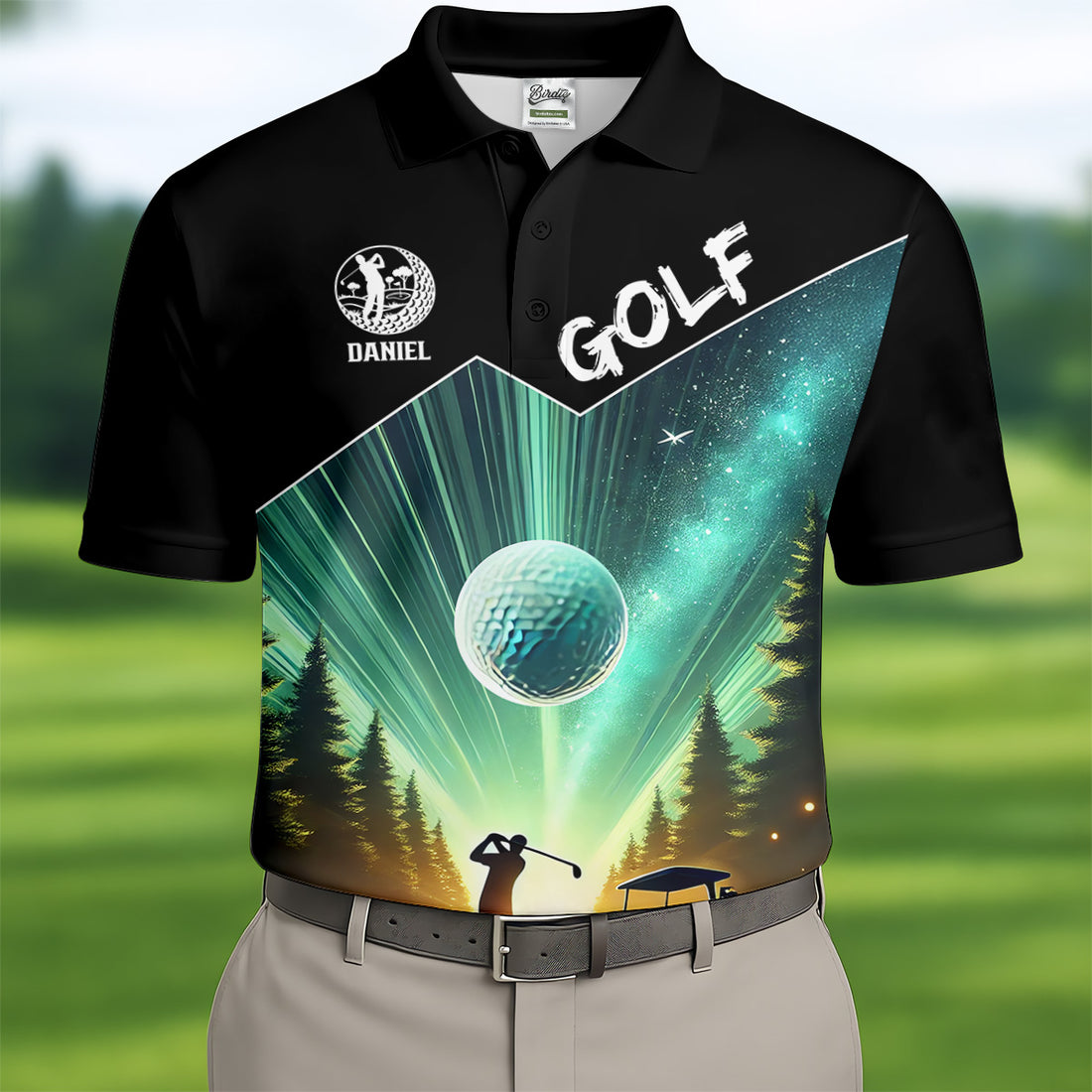 That's What I Do I Play Golf And I Know Things Fun Golf Shirts For Men, Mens Golf Polo Shirts, Golfing Apparel