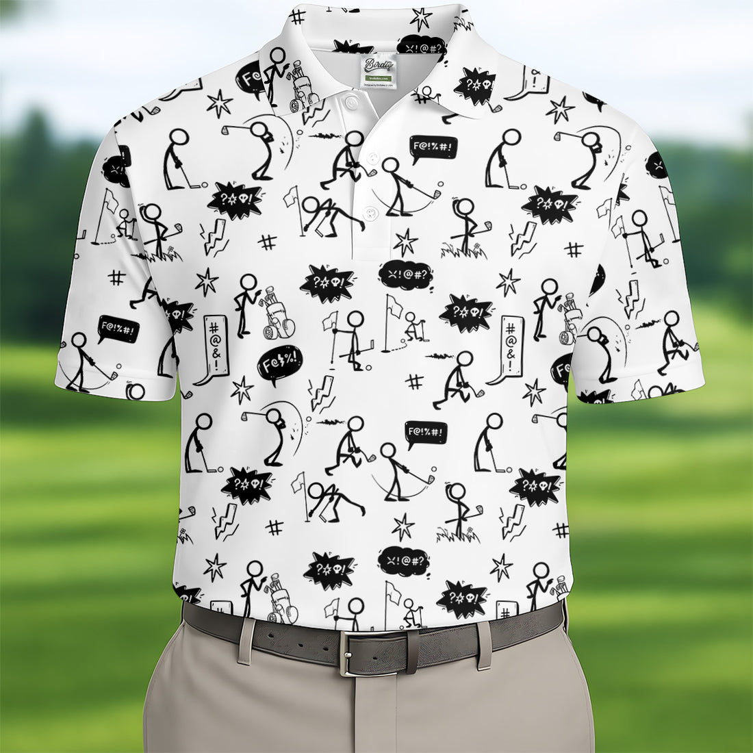 I'm Not Swearing I'm Using My Golf Words Funny Golf Shirt, Couple Golf Shirt, Matching Golf Shirt