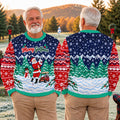 Christmas Merry Golfmas Santa Ugly Sweater, Ugly Sweater Party, Funny Holiday Sweater