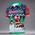 Christmas Merry Golfmas Santa Golf Shirt, Golf Shirts For Men, Mens Golf Clothing