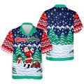 Christmas Merry Golfmas Santa Golf Shirt, Golf Shirts For Men, Mens Golf Clothing