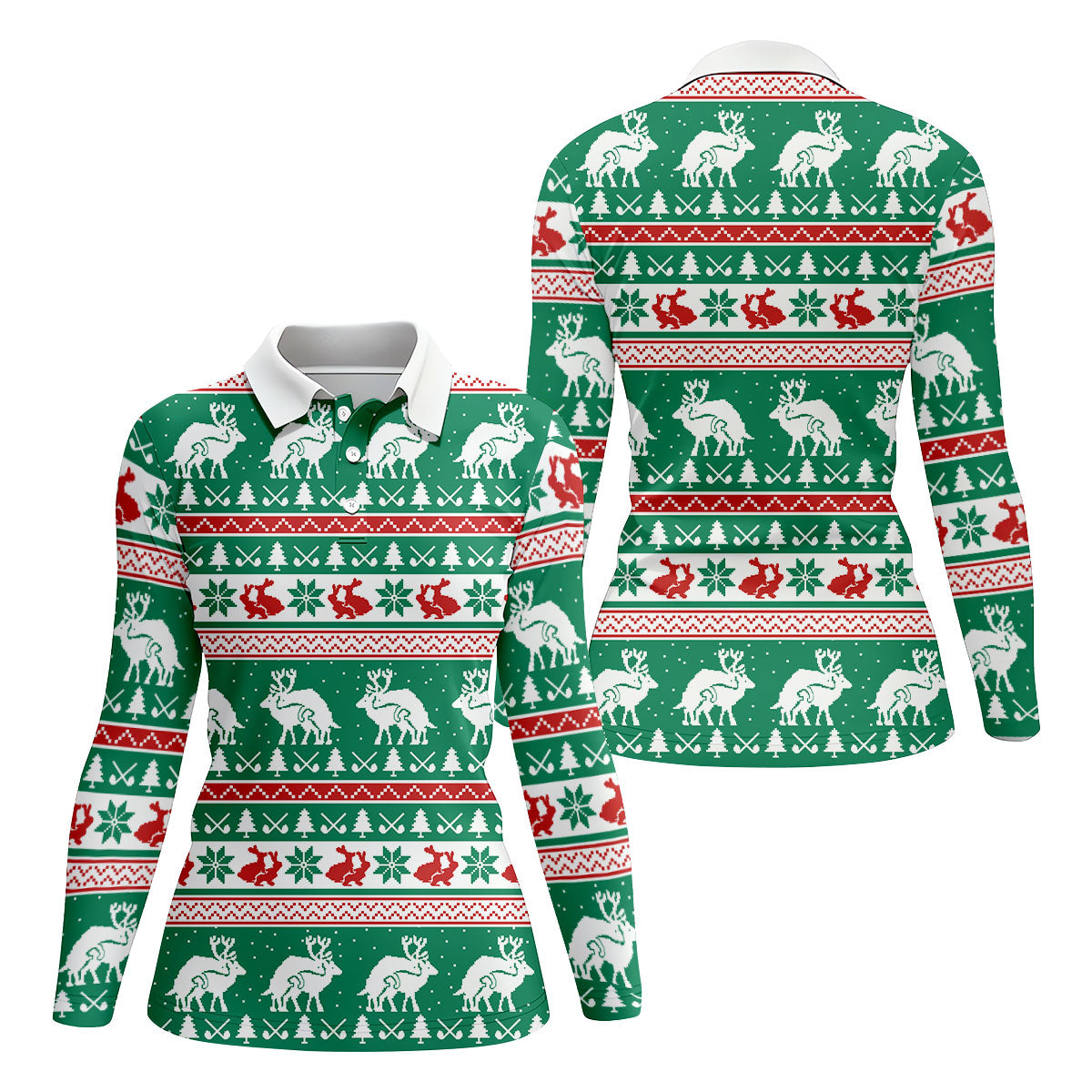 STYLE:Long Sleeve Polo Shirt