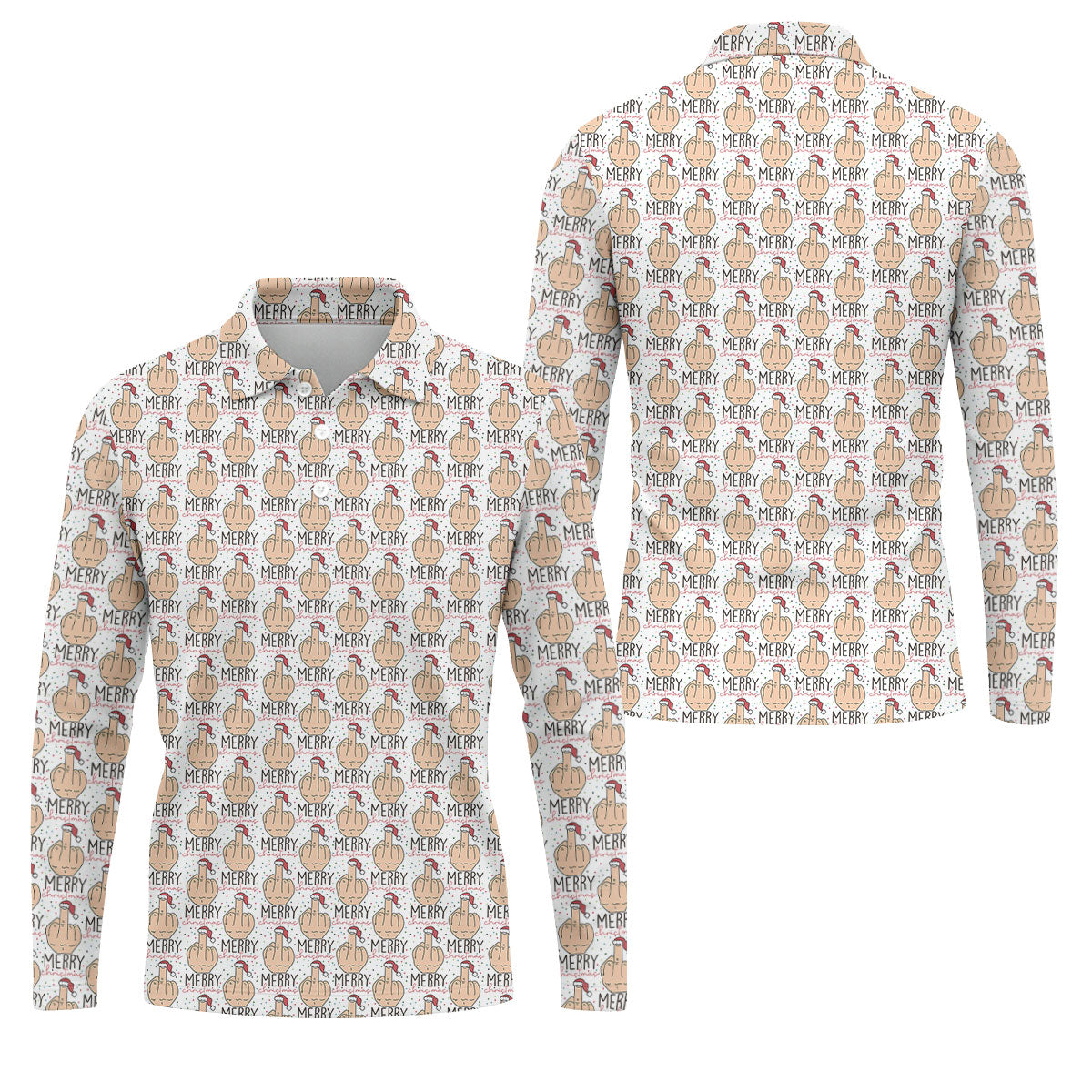 STYLE:Long Sleeve Polo Shirt