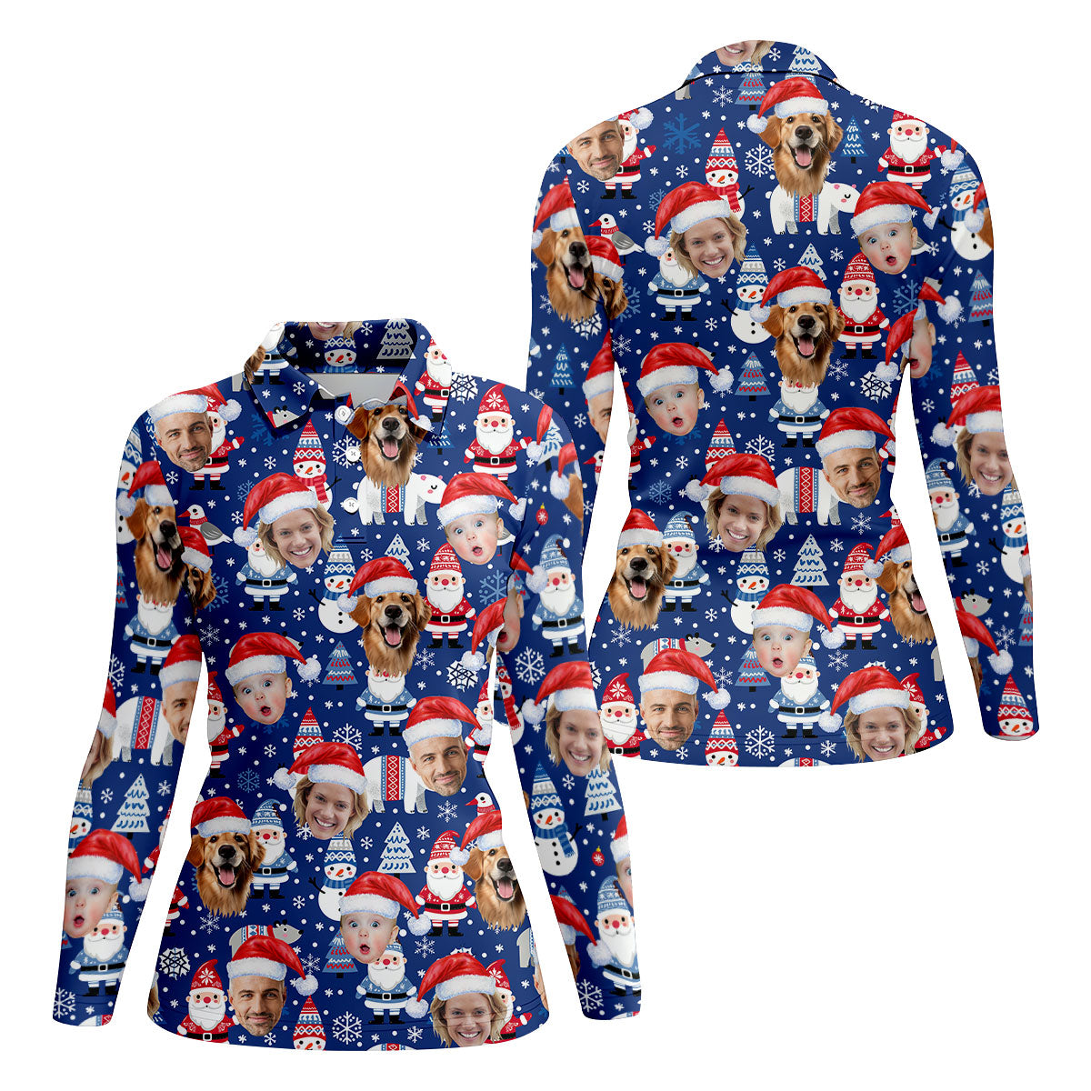 STYLE:Long Sleeve Polo Shirt