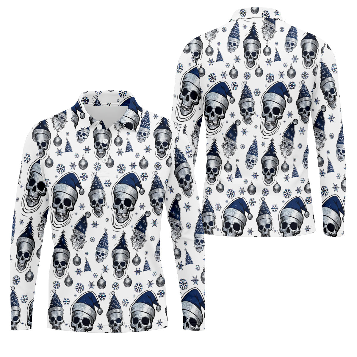 STYLE:Long Sleeve Polo Shirt