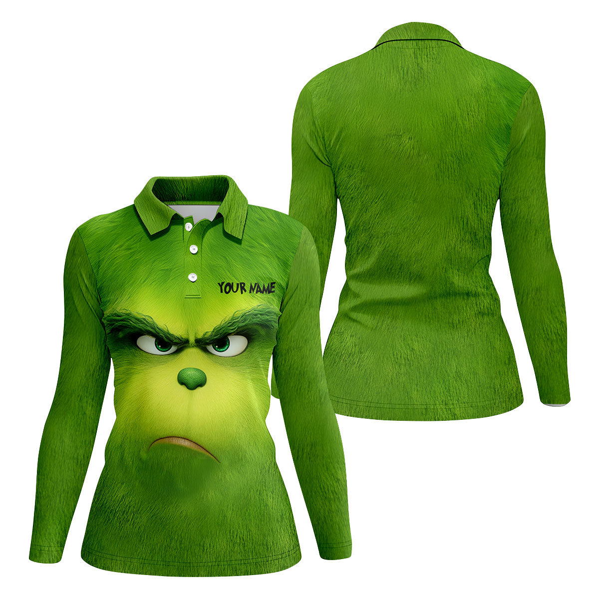 STYLE:Long Sleeve Polo Shirt