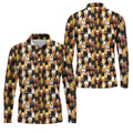 STYLE:Long Sleeve Polo Shirt