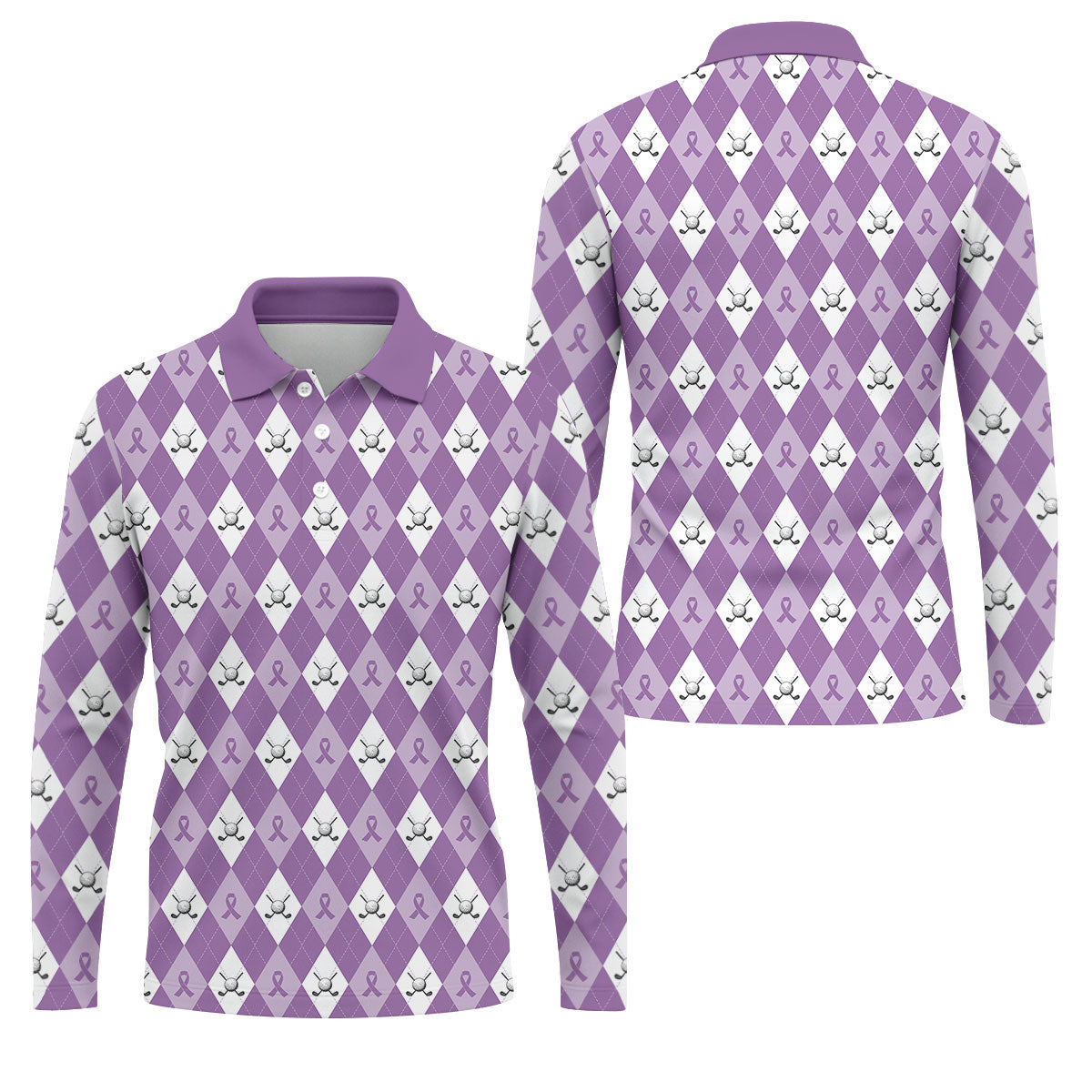 STYLE:Long Sleeve Polo Shirt