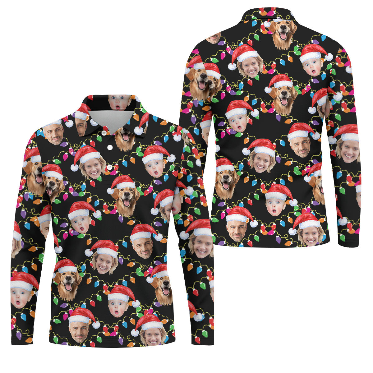 STYLE:Long Sleeve Polo Shirt