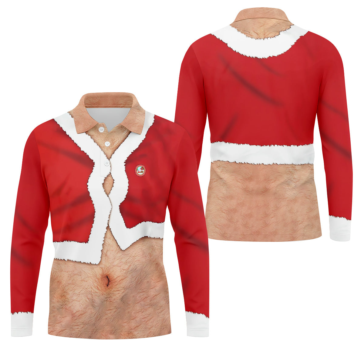 STYLE:Long Sleeve Polo Shirt