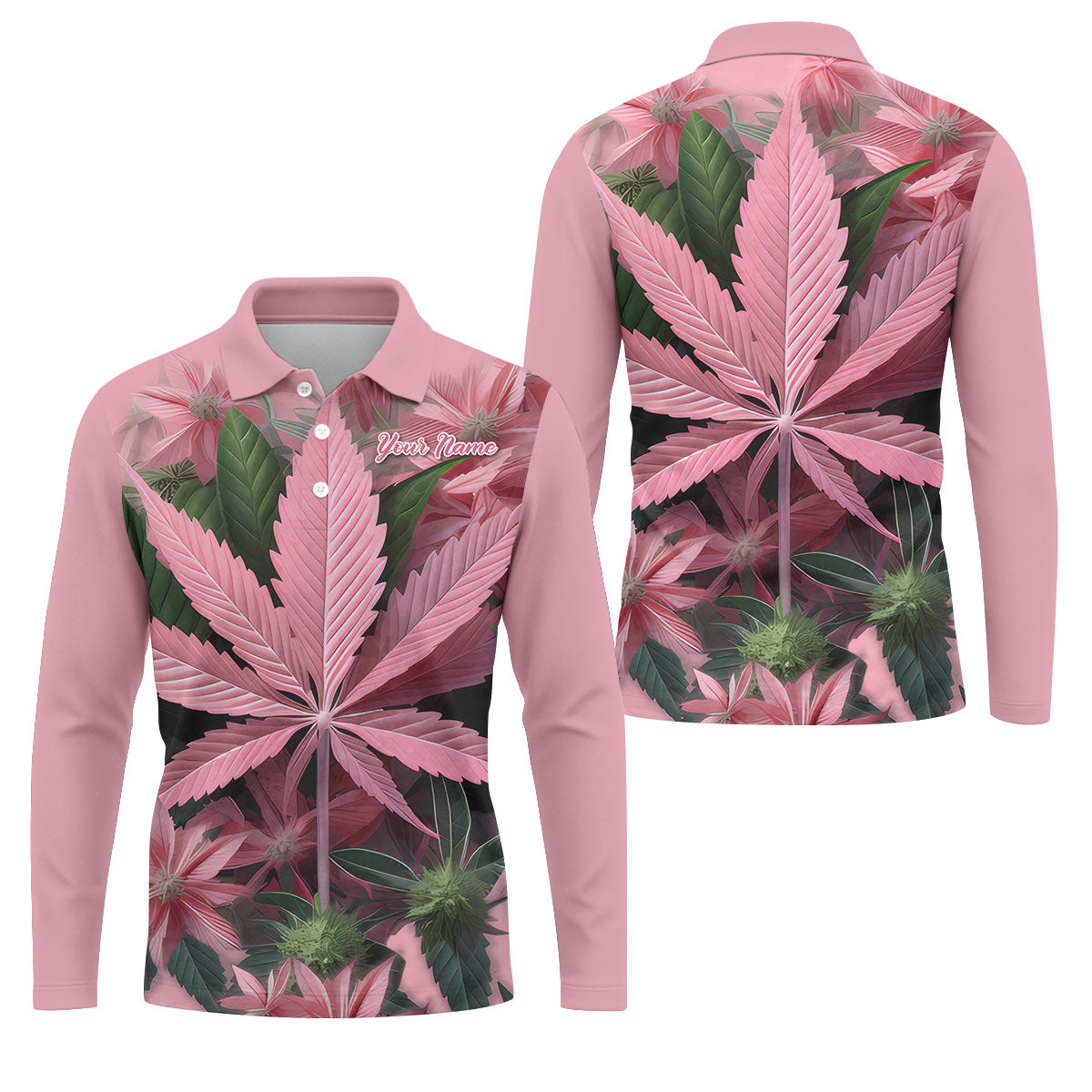 STYLE:Long Sleeve Polo Shirt